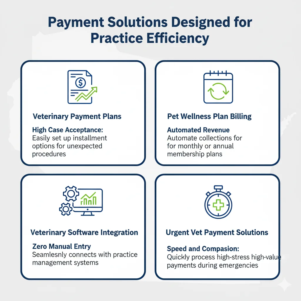 Veterinary payment solutions designed for fast, secure clinic transactions