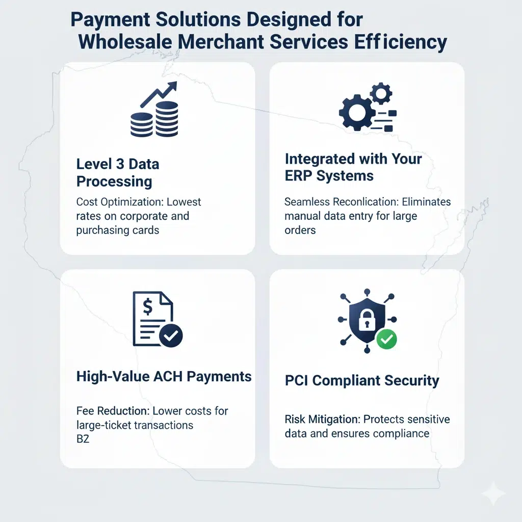 Payment Solutions Designed for Wholesale Merchant Services Efficiency