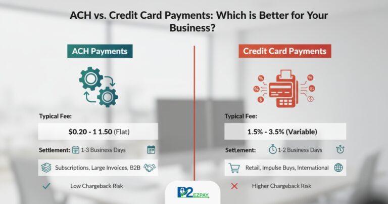 ACH vs Credit Card Payments